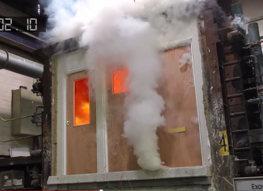 NF P92-501 Ispitivanje požara na građevinskim materijalima (M ocena)